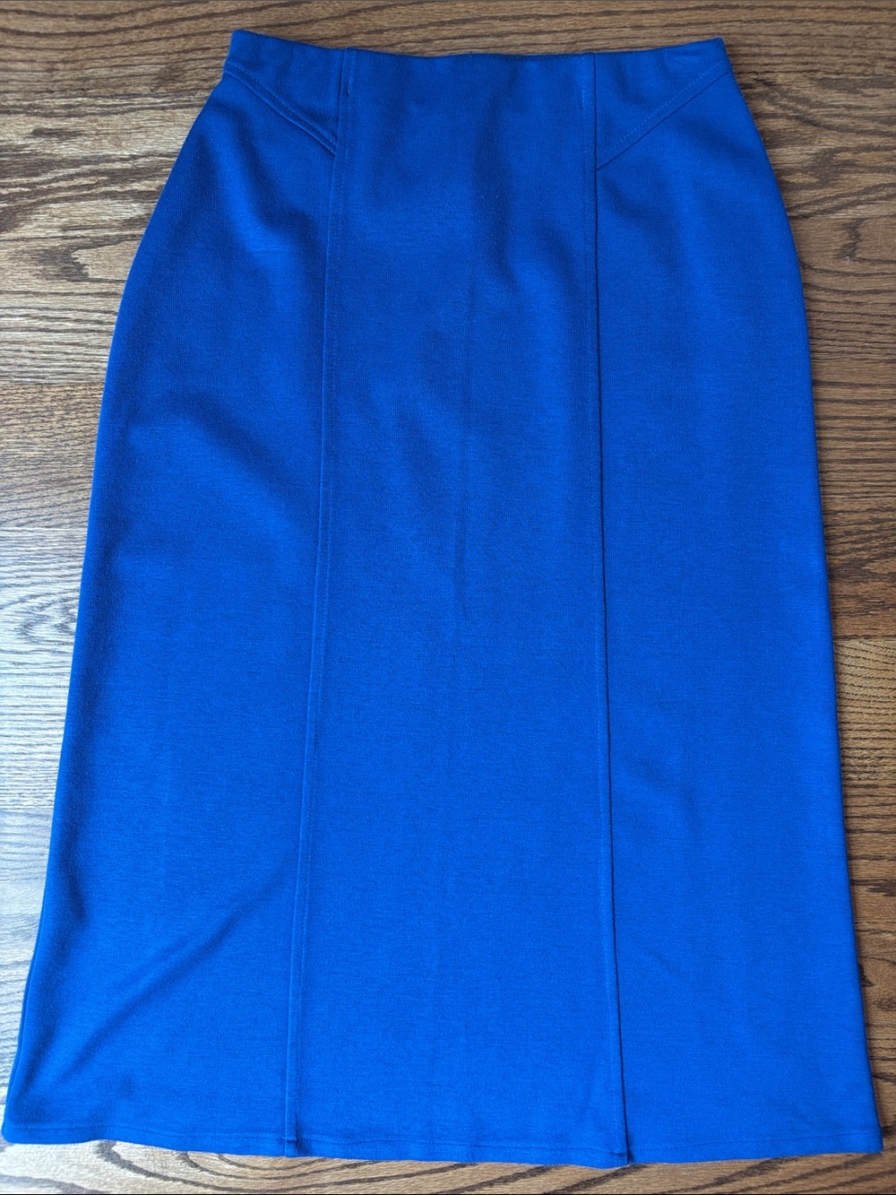 Coldwater Creek Royal Blue Pencil Skirt Sz M